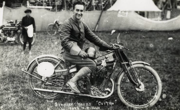 Stanley Woods Cotton Motorcycle