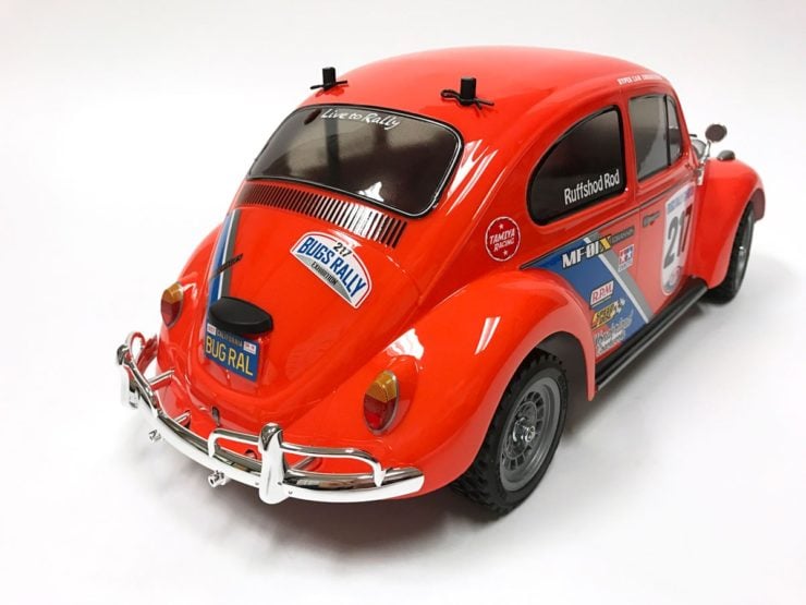 Tamiya R/C Volkswagen Beetle Rally Back