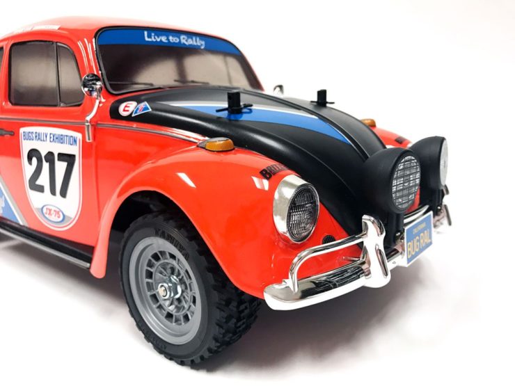 Tamiya R/C Volkswagen Beetle Rally Front