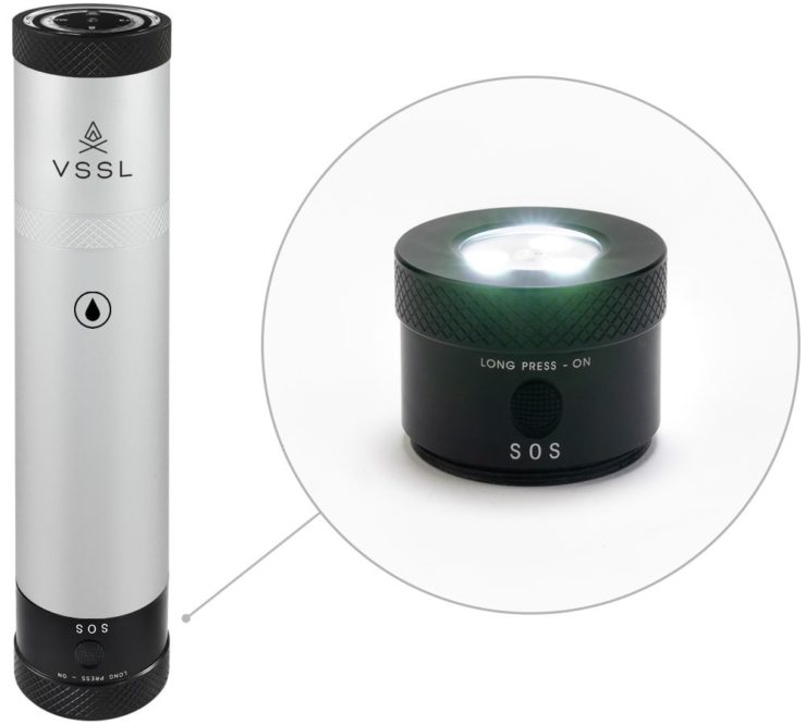 VSSL Flask Silver