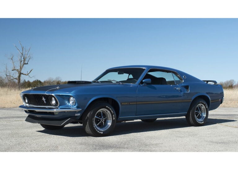 1969 Ford Mustang Mach 1 - A 335 hp Cobra Jet V8 With A 4-Speed Manual
