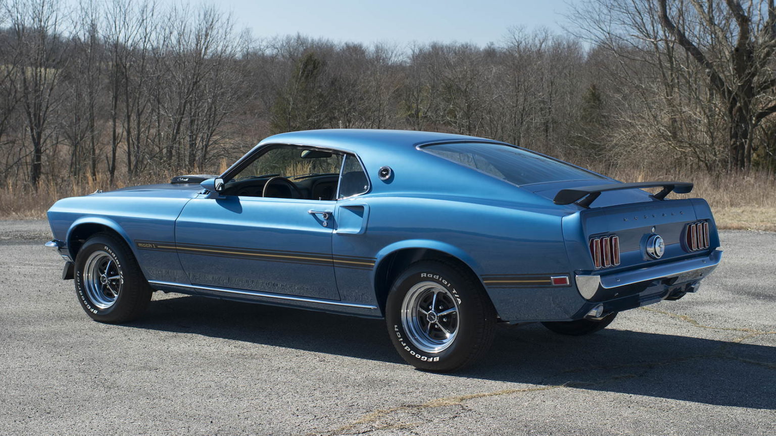 1969 Ford Mustang Mach 1 - A 335 hp Cobra Jet V8 With A 4-Speed Manual