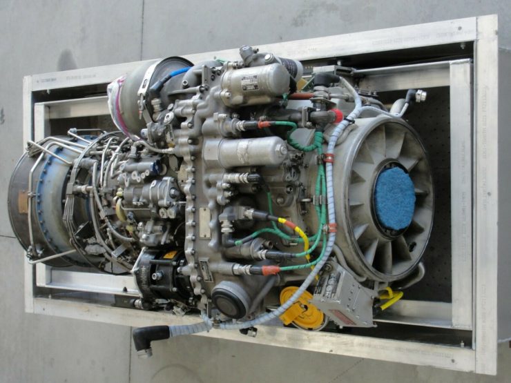 Blackhawk Helicopter Turbine Engine 1