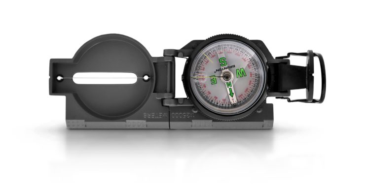 Brunton Lensatic Compass Open