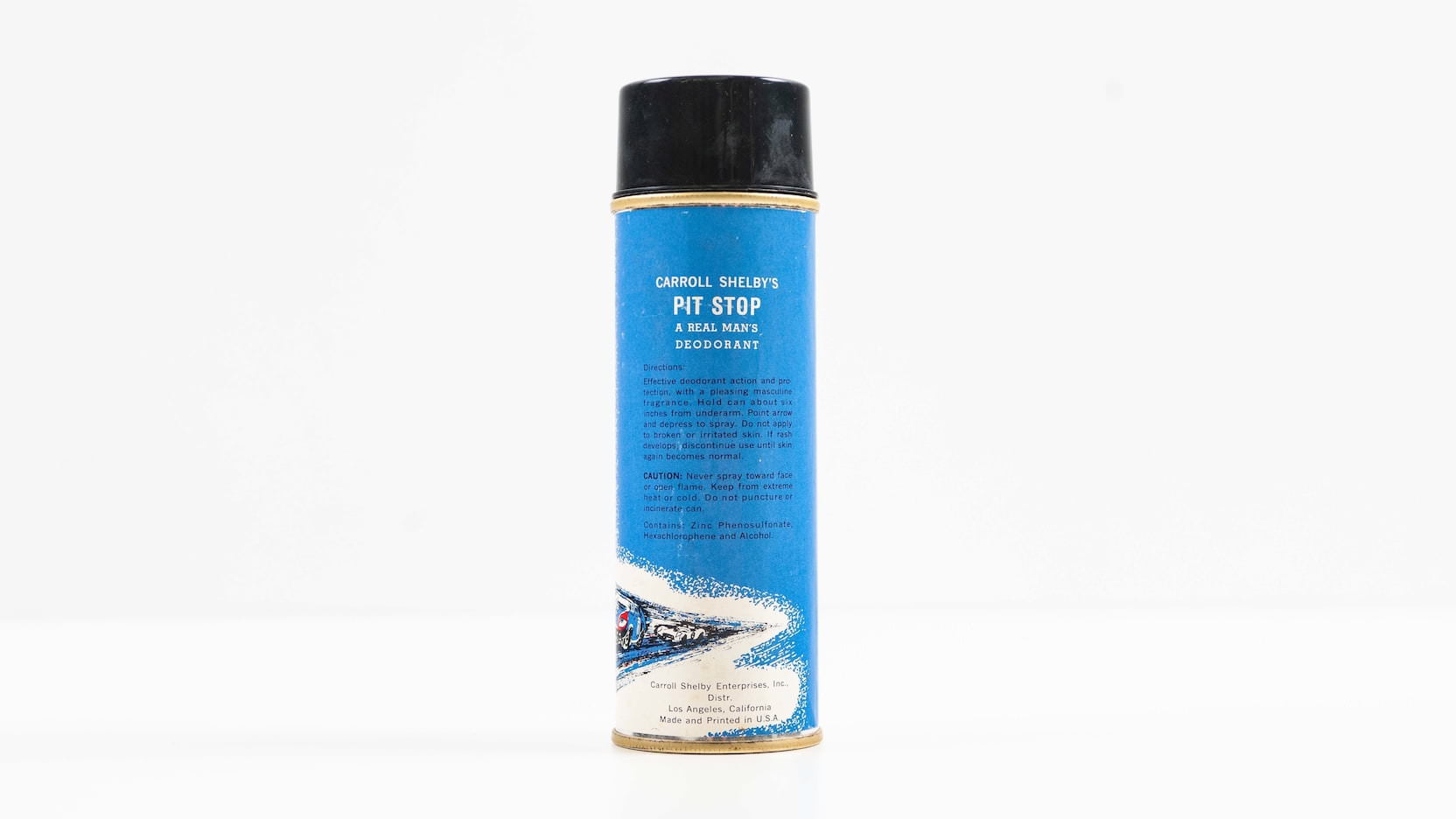 ly te detail Carroll Shelby's Pit Stop Deodorant - Male Grooming May Have Peaked In 1967