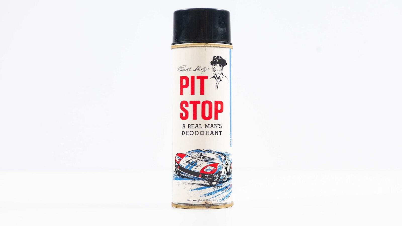 Carroll Shelby's Pit Stop Deodorant Front
