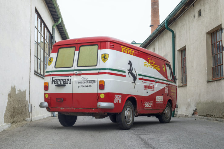 Fiat 238 Van Back