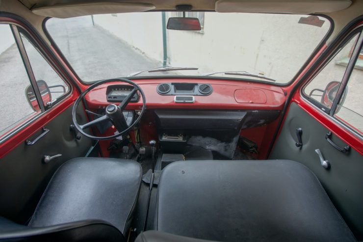 Fiat 238 Van Dashboard