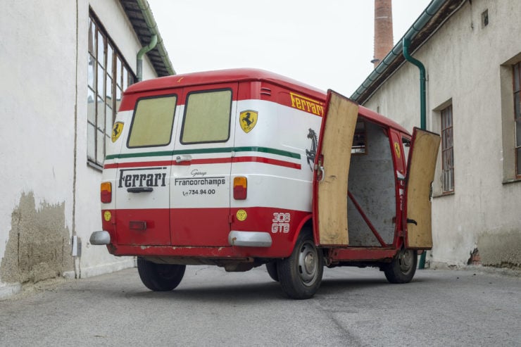 Fiat 238 Van Rear