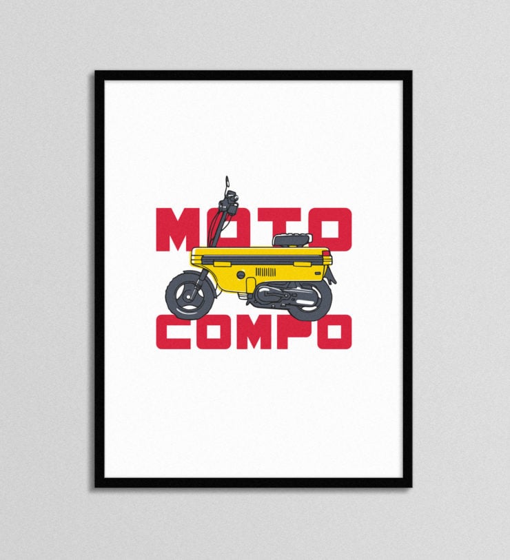 Honda Moto Compo Poster