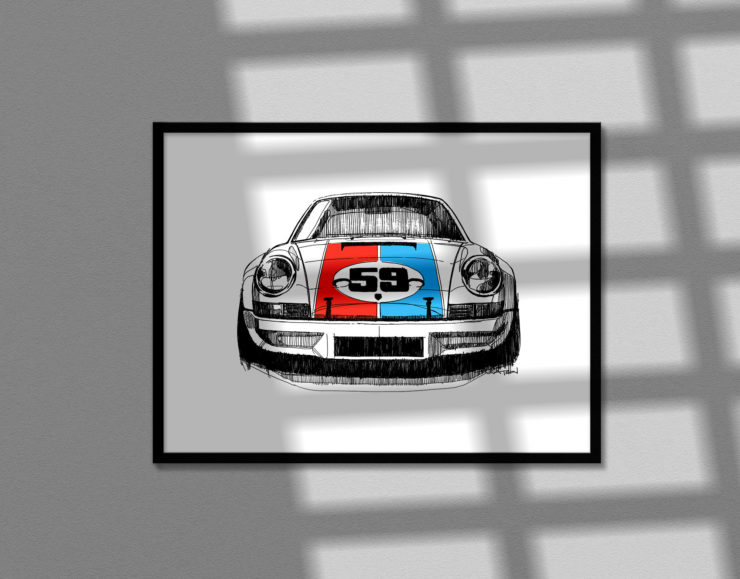 Porsche 911 Poster 1