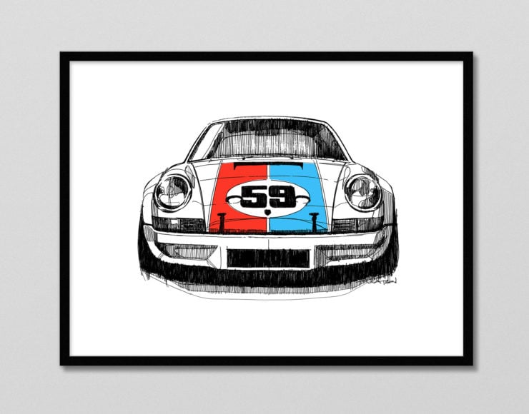 Porsche 911 Poster