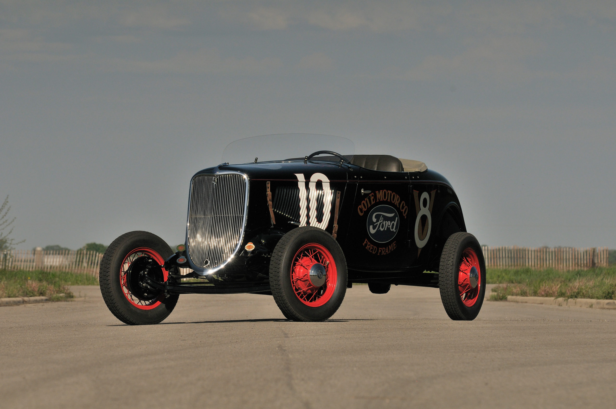 #pha.033872 Photo START STOCK CAR RACE ELGIN ROAD RACE 1933 