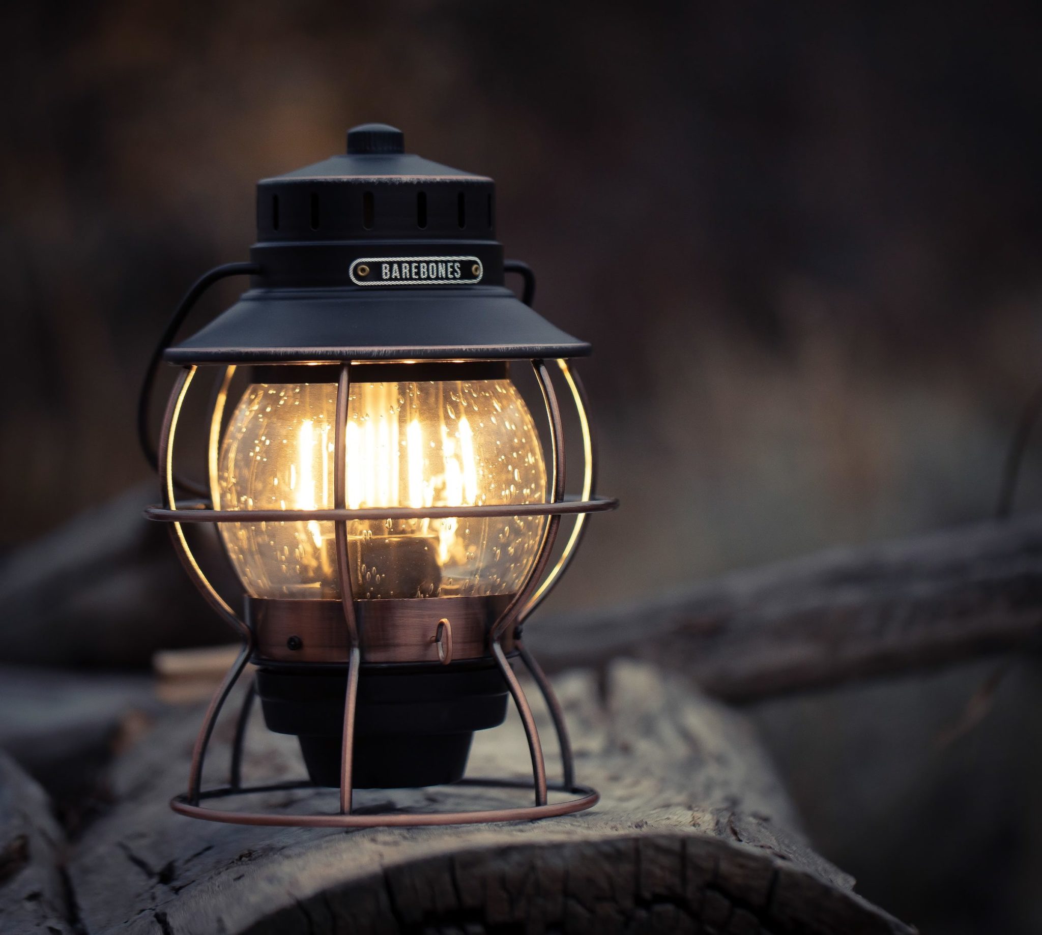 The Barebones Railroad Lantern - 100+ Hours Of Camp Light On One Charge