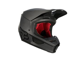 Fox Racing V1 Matte Helmet Side