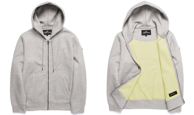 Gullinbursti Kevlar Original Zip-Up Hoodie Grey