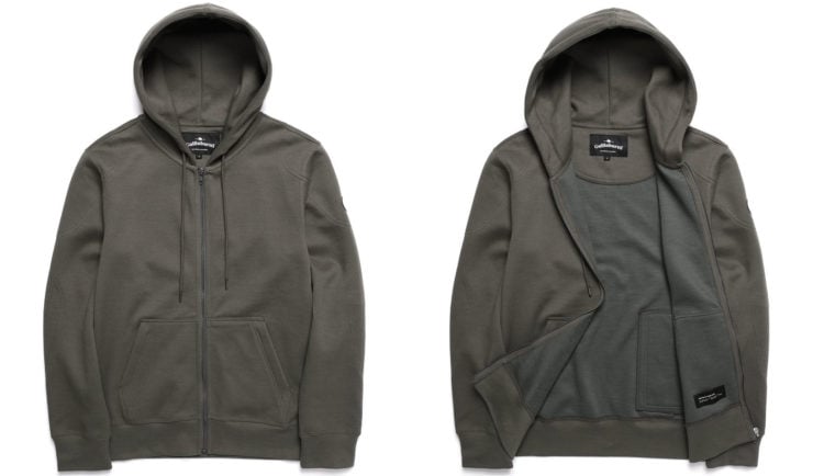 Gullinbursti Kevlar Original Zip-Up Hoodie Olive