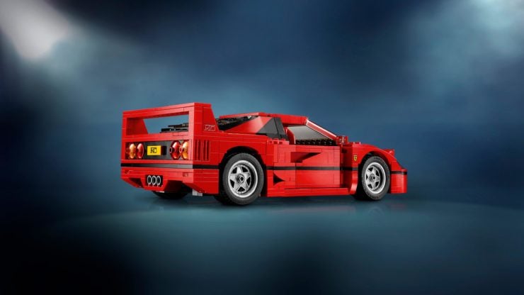 Lego Creator Expert Ferrari F40 Construction Set Back