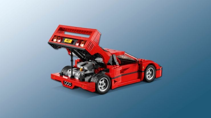 Lego Creator Expert Ferrari F40 Construction Set Engine