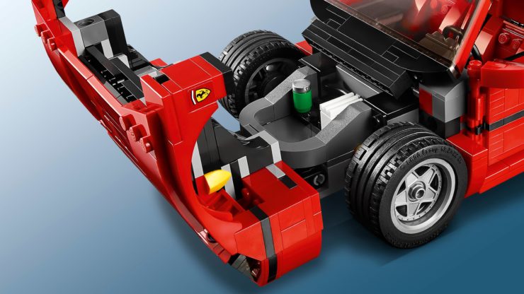 Lego Creator Expert Ferrari F40 Construction Set Hatch