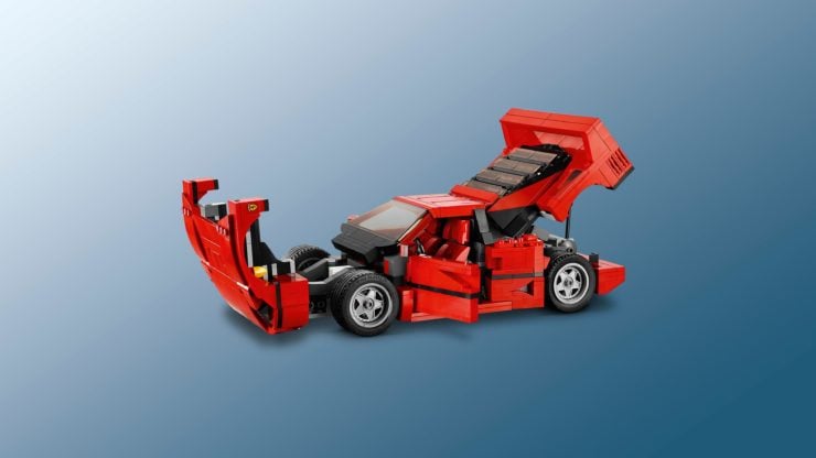 Lego Creator Expert Ferrari F40 Construction Set Open Hatches