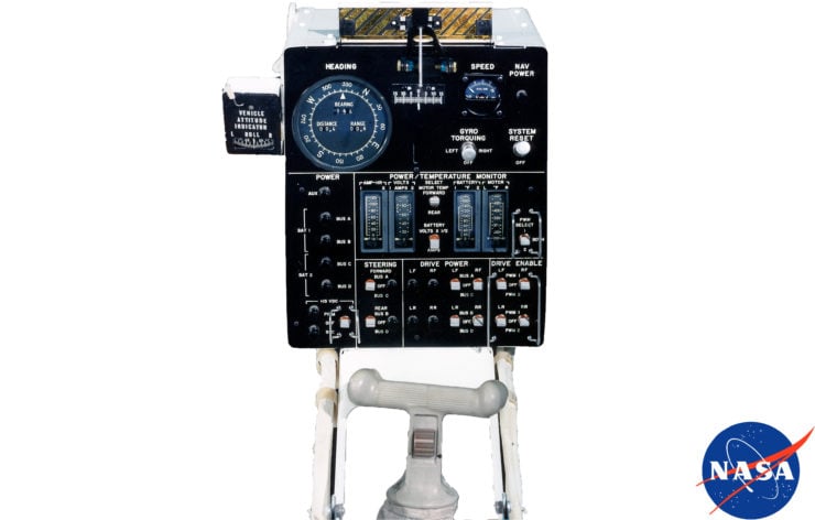 Lunar Roving Vehicle Control Panel