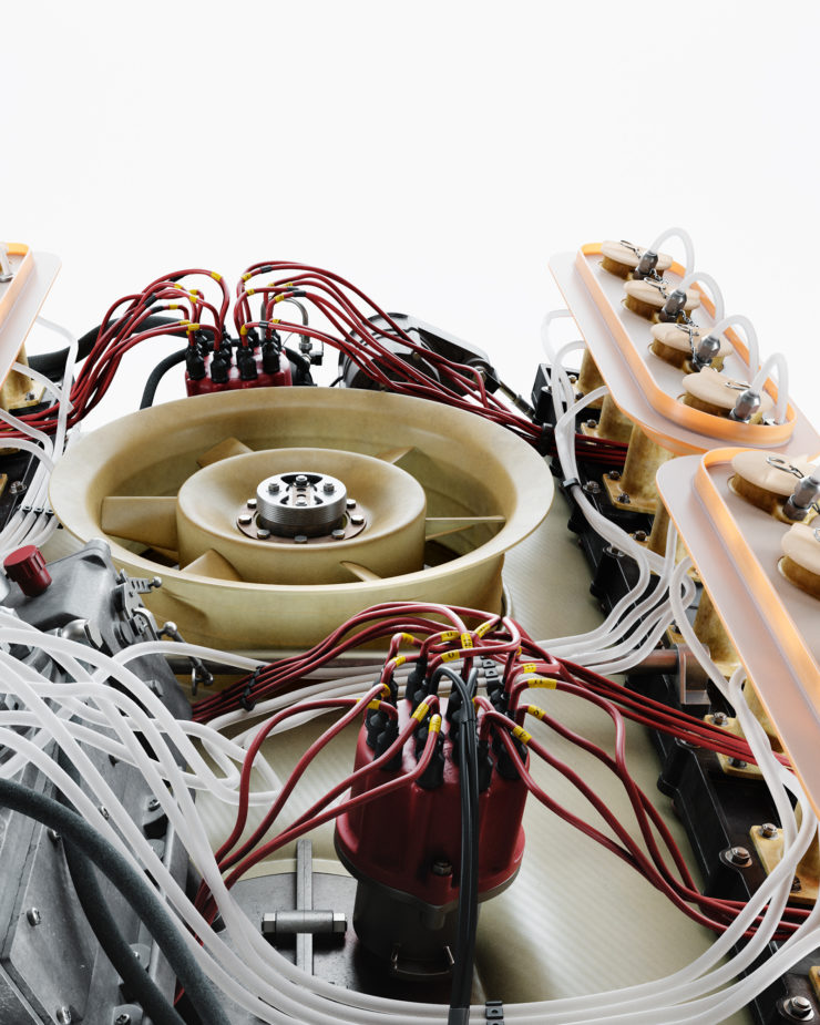 Porsche 917 Flat-16 Engine Prototype Detail