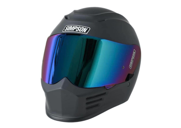 Simpson Speed Bandit Motorcycle Helmet Matte Black