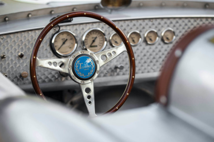 Tojeiro California Spyder Steering Wheel