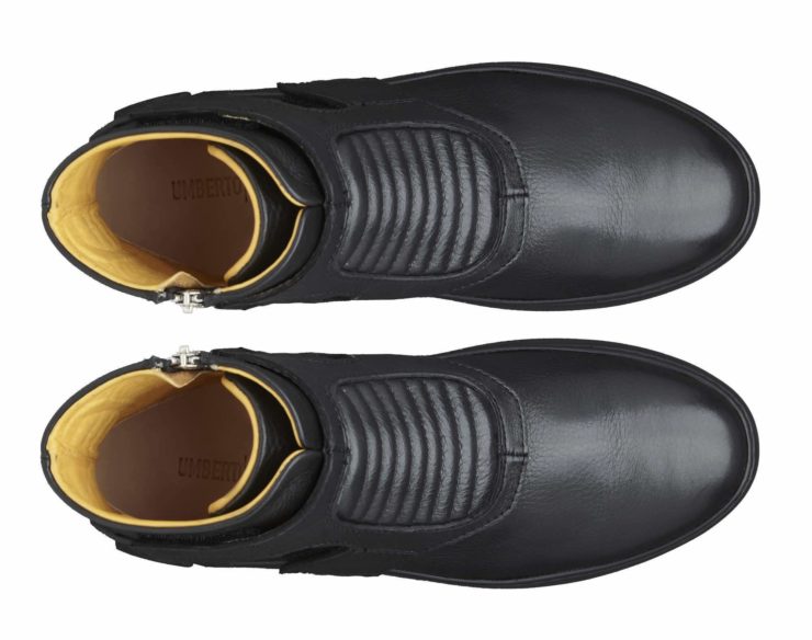 Vowles Motorcycle Sneakers by Umberto Luce Overhead