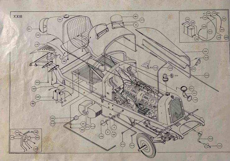 Alfa Romeo 8C 2300 Monza Pocher Model 6