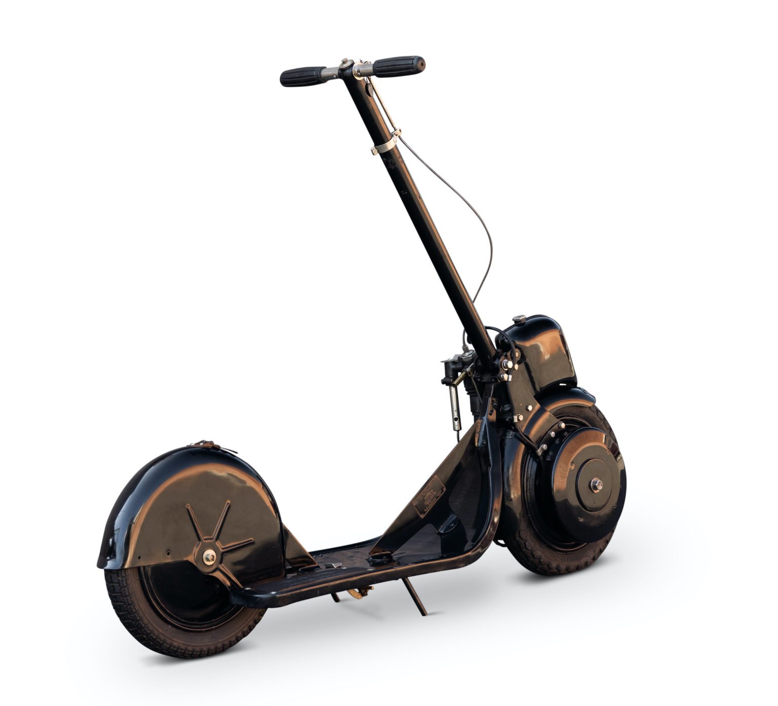 The 1915 Autoped Motorized Scooter The World's First Powered