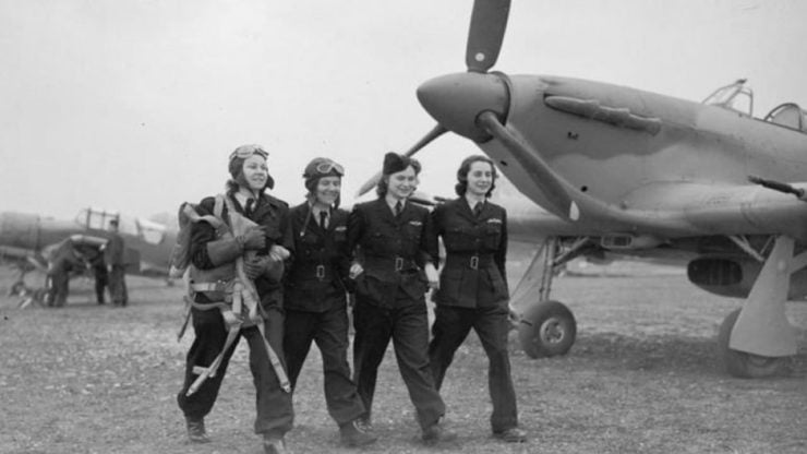 Female ATA Air Transport Auxiliary Pilots