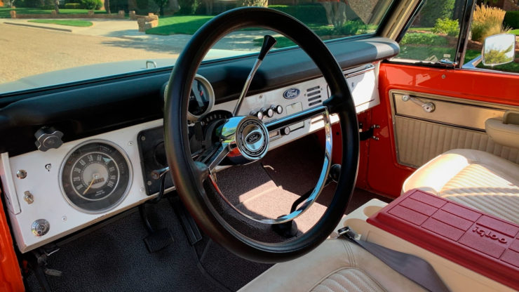 Ford Bronco Stroppe Baja Edition Steering Wheel