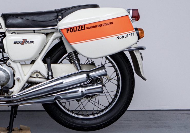 An Original Swiss Police Bike - A 1977 Honda CB500 Four