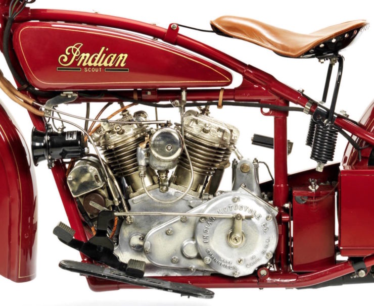 Indian 101 Scout Engine