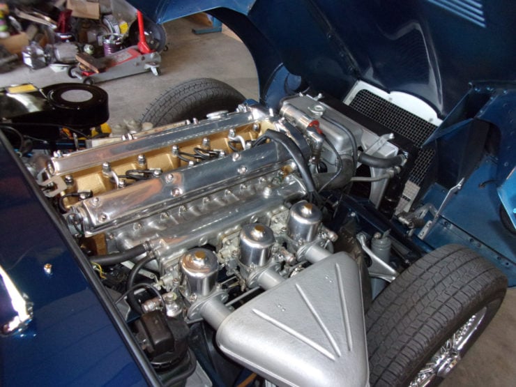 Jaguar XKE four point two litre engine