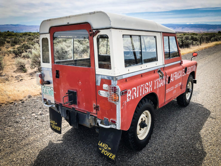 Land Rover Series 3 Back