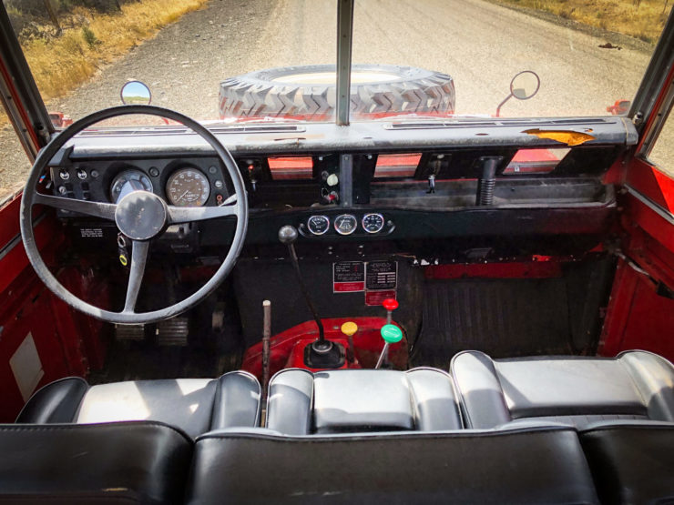 Land Rover Series 3 Dashboard