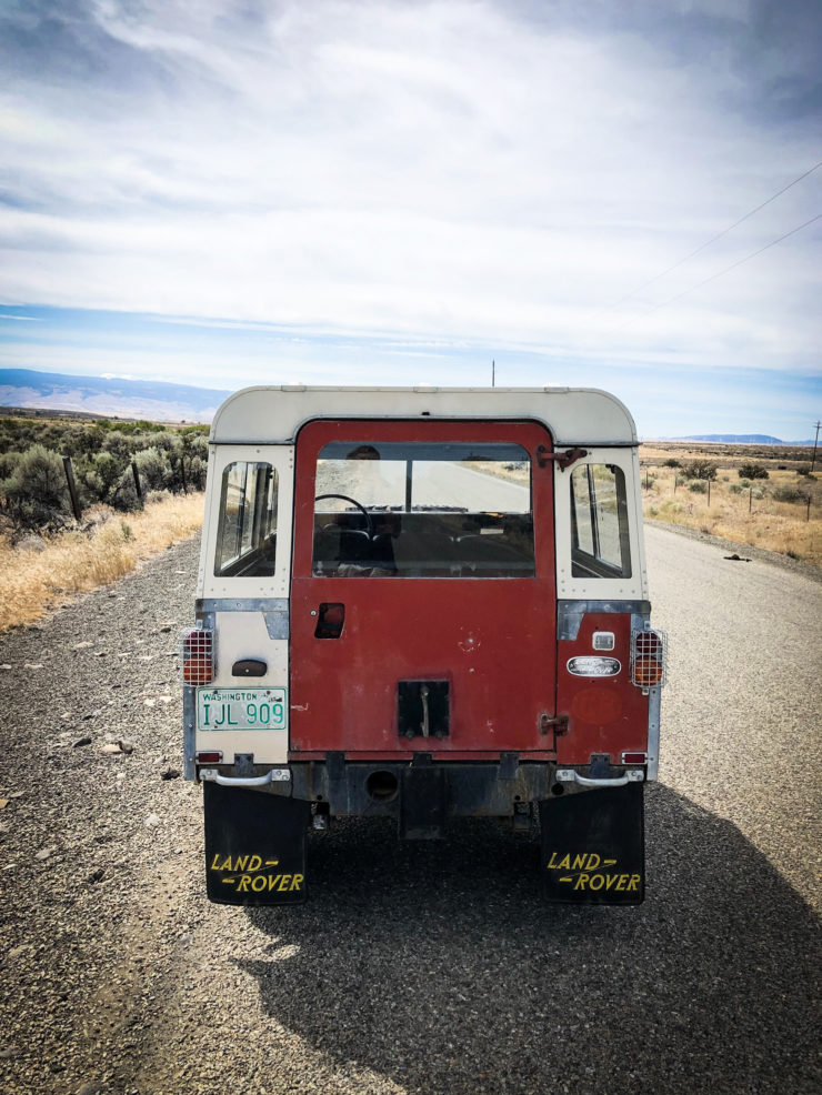 Land Rover Series 3 Rear