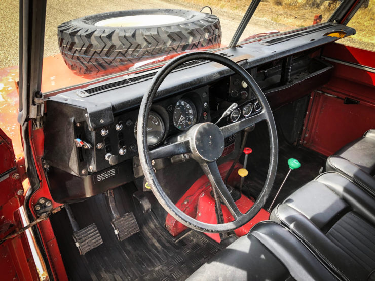 Land Rover Series 3 Steering Wheel