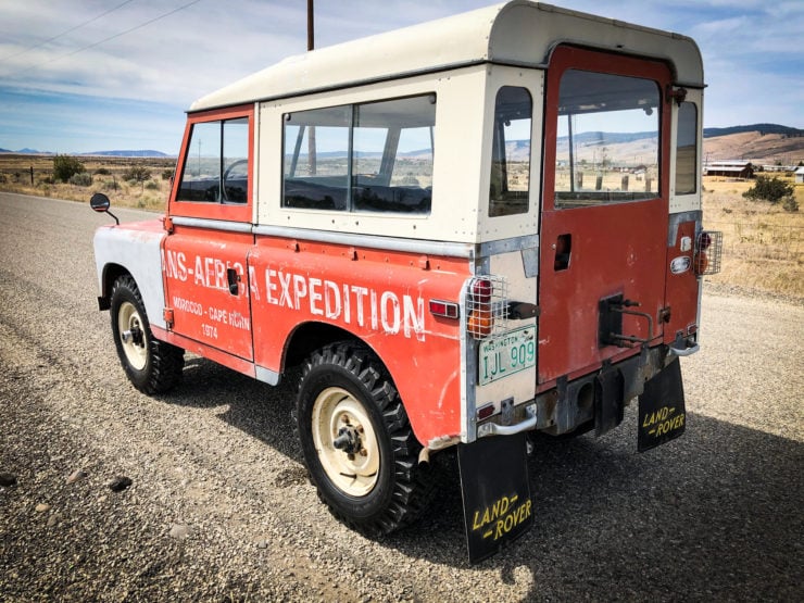 Land Rover Series 3 back Side