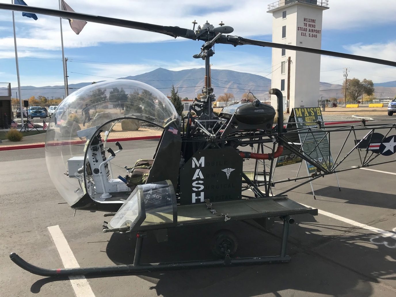 The Original M*A*S*H Bell 47 Helicopter Is For Sale