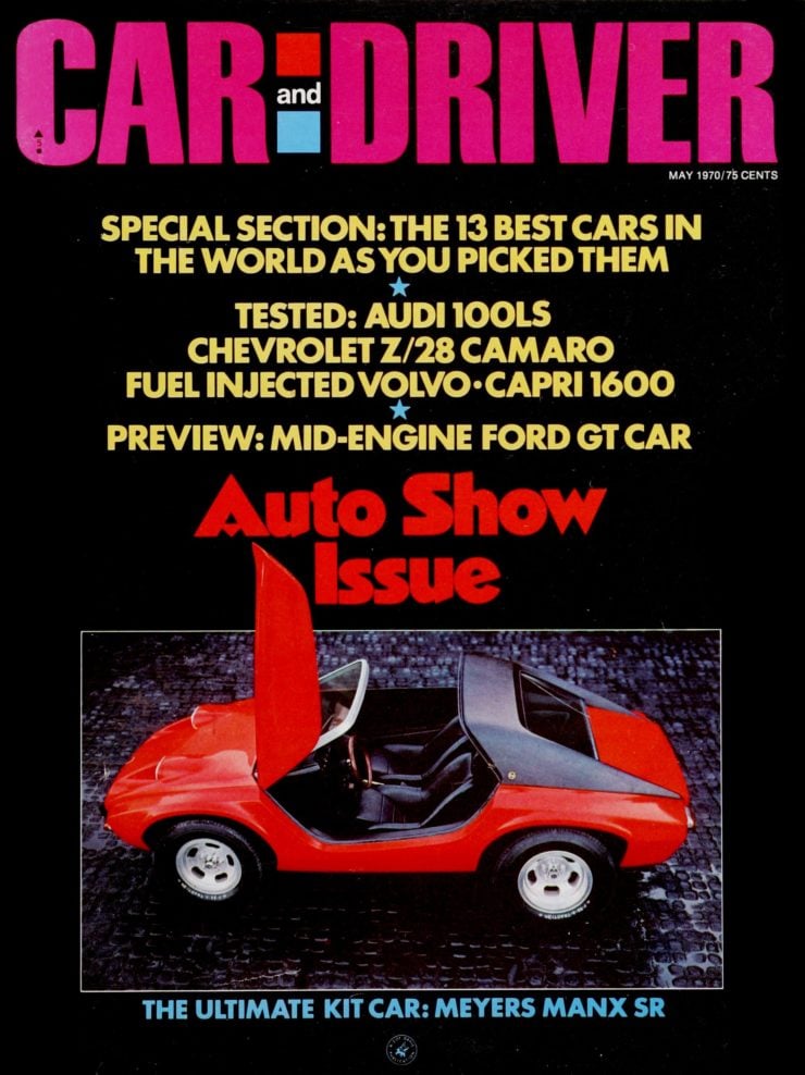 May 1970 Car and Driver Magazine