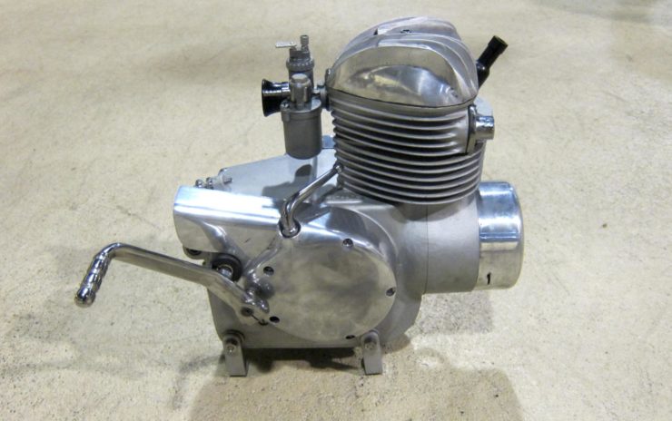 Mystery Motorcycle Engine Side