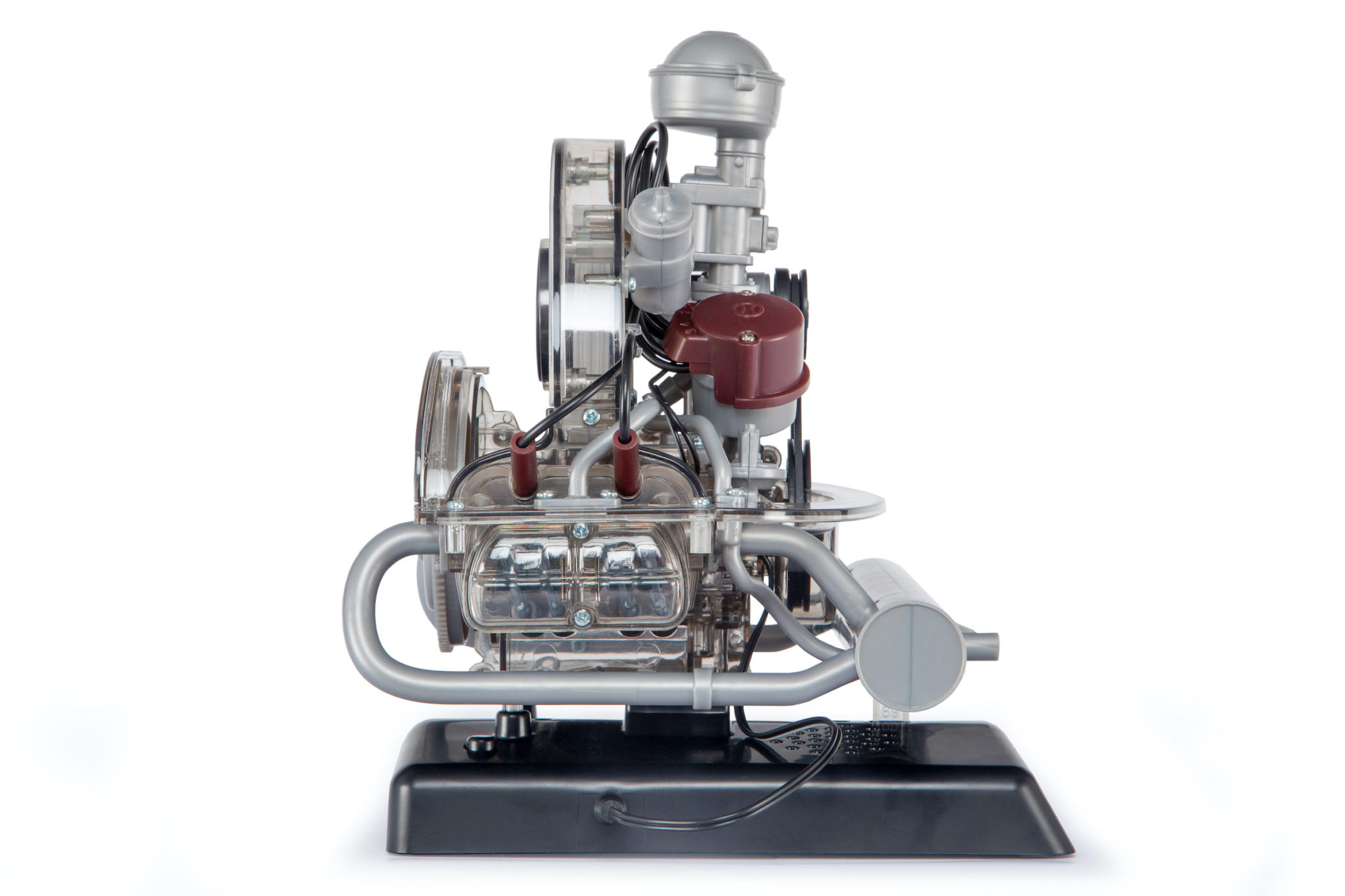 VW Beetle FlatFour Boxer Engine Kit With Visible Working Internals