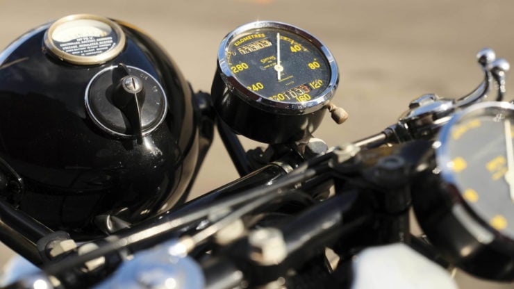 Vincent Black Lightning Gauges