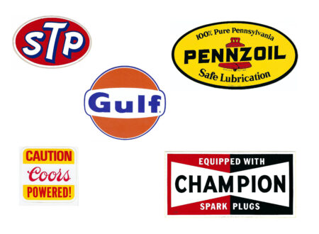 Vintage Racing Decals