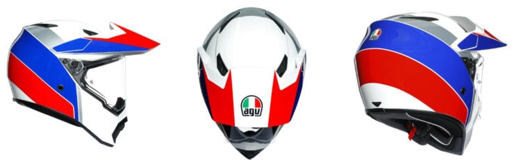 AGV AX9 Ocean Helmet Collage