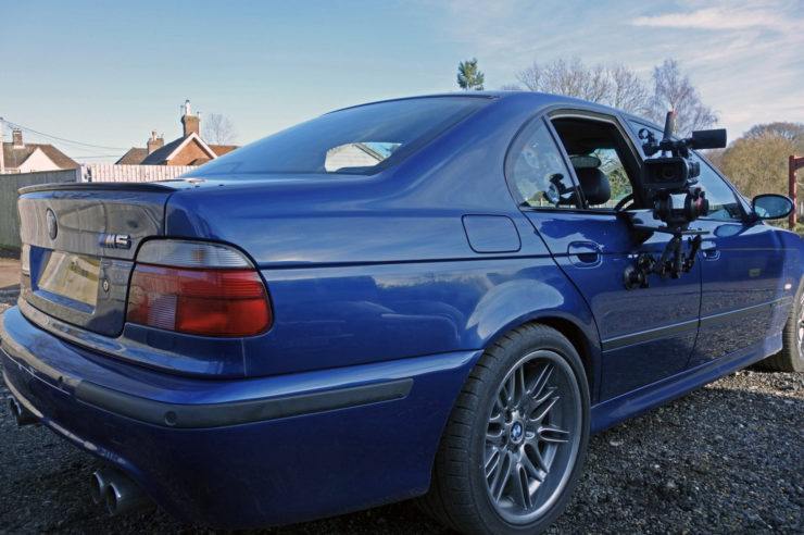 BMW M5 Camera Car